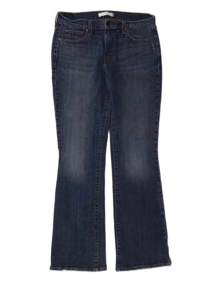 Damskie jeansy LEVI'S 515 Bootcut US 10, duże, W32 L31, niebieska bawełna