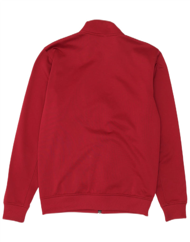 Męska kurtka dresowa Lyle & Scott, mała, bordowa, poliester