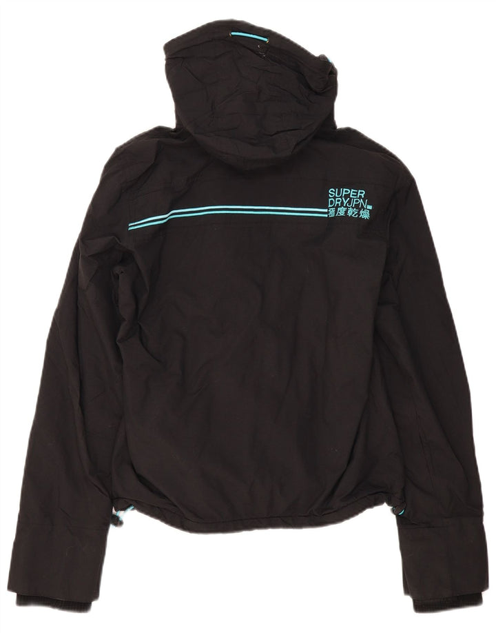 SUPERDRY Damska wiatrówka oversize UK 10 Small Black