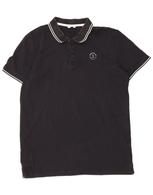 Męska koszulka polo Jack & Jones XL w czarne paski