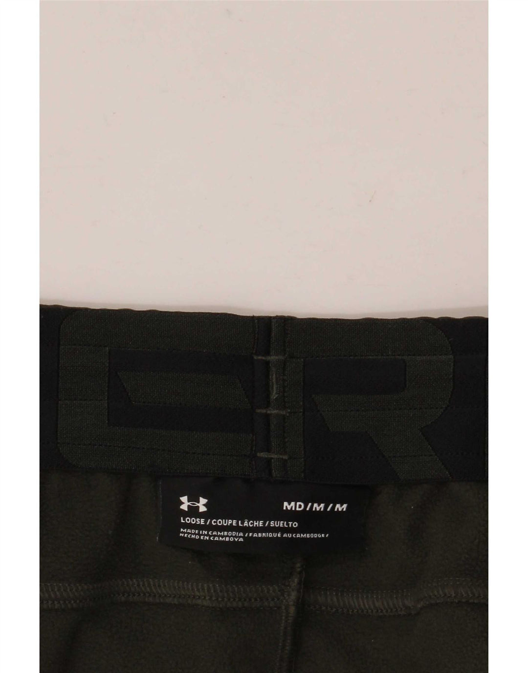 Męskie spodnie dresowe Under Armour Joggers w kolorze średniego khaki