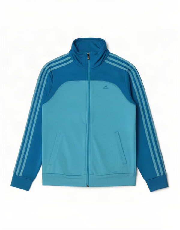 Damska kurtka dresowa Adidas UK 8/10 Small Blue Colourblock