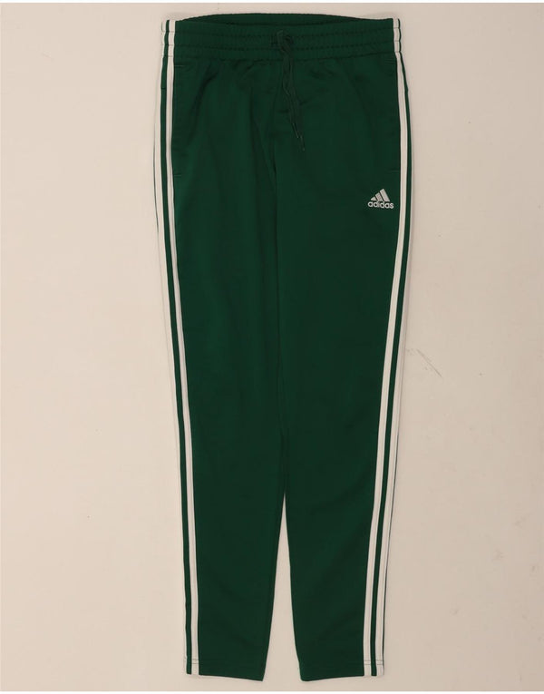 Damskie spodnie dresowe Adidas Graphic UK 8/10 Small Green Polyester