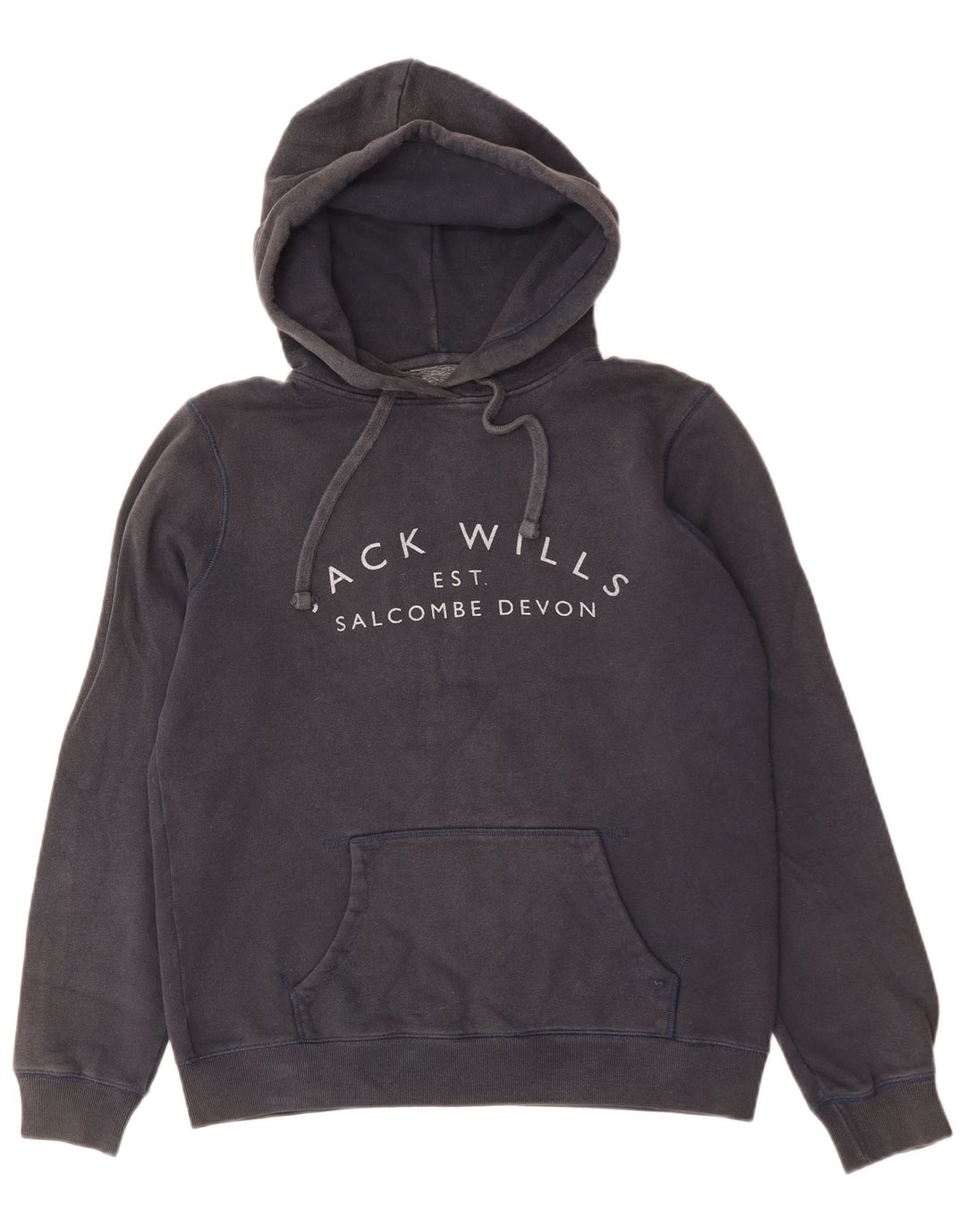 Damski sweter oversize z kapturem Jack Wills UK 10, mały, granatowy