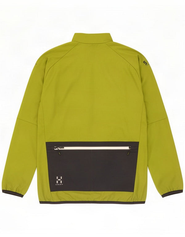 Haglöfs Męska bluza dresowa Top Jacket Small Green Colourblock