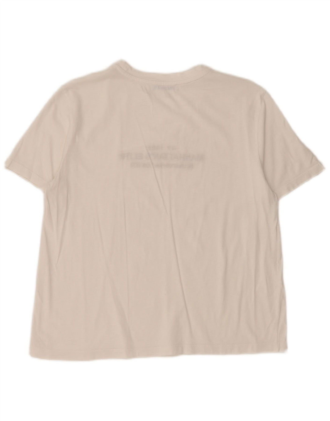 Damska koszulka z grafiką Zara Top UK 12 Medium White