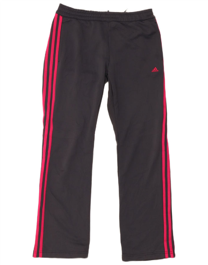 Damskie spodnie dresowe Adidas Joggers UK 12 Średni szary poliester