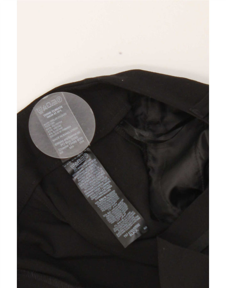 Marks & Spencer Damska spódnica ołówkowa UK 12 Medium W30 Czarny poliester