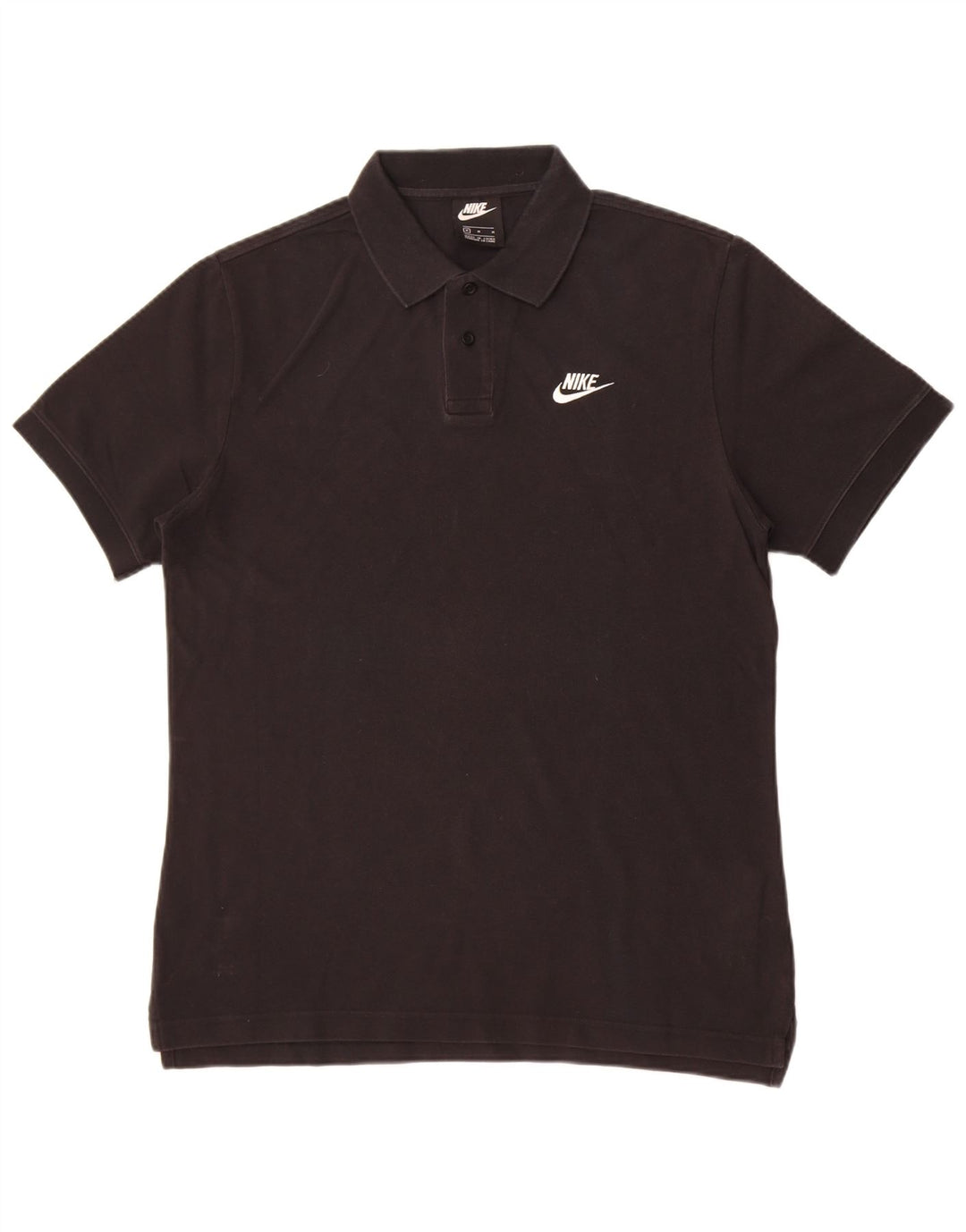 Męska koszulka polo Nike, średnia czarna, bawełniana
