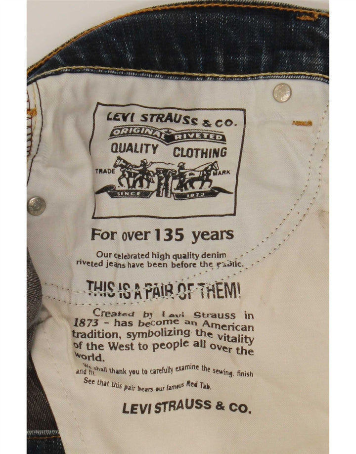 Męskie jeansy Levi's 519 Slim W34 L30 Niebieskie