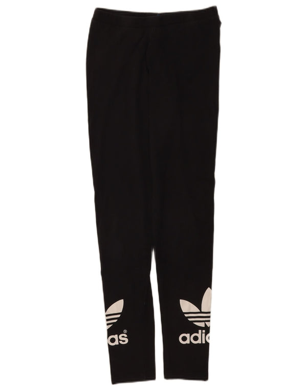 Damskie legginsy Adidas Graphic UK 8 Small Black