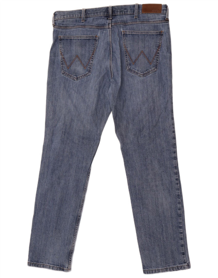 Męskie jeansy Wrangler Regular Slim W36 L32 Niebieskie bawełniane