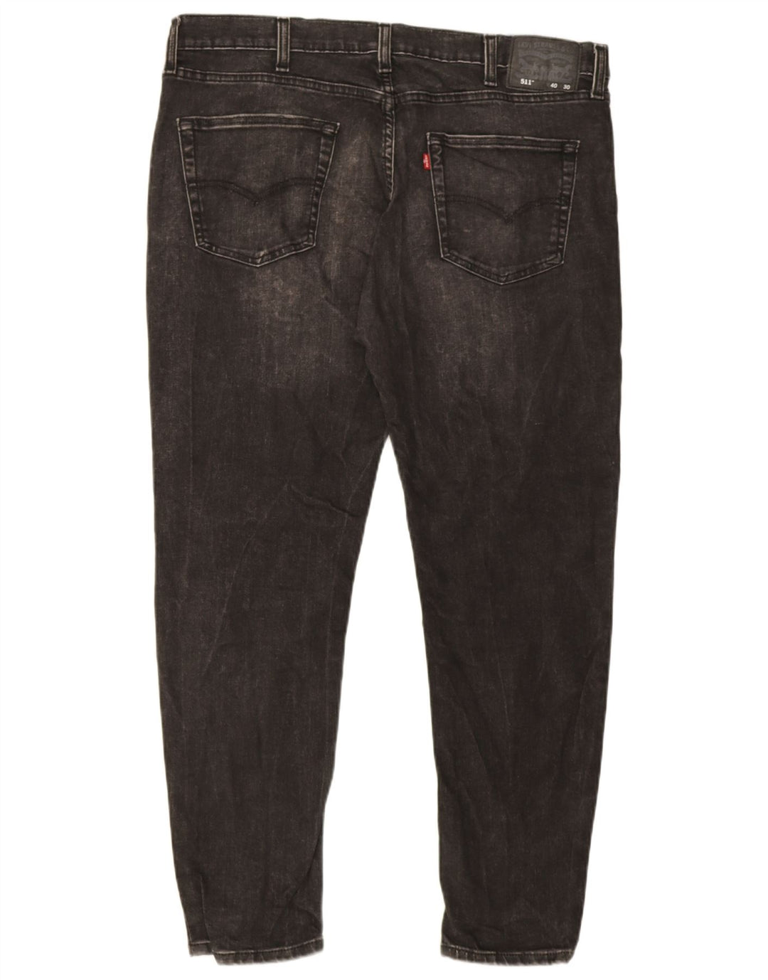 Męskie jeansy Levi's 511 Slim W40 L30 Szara bawełna