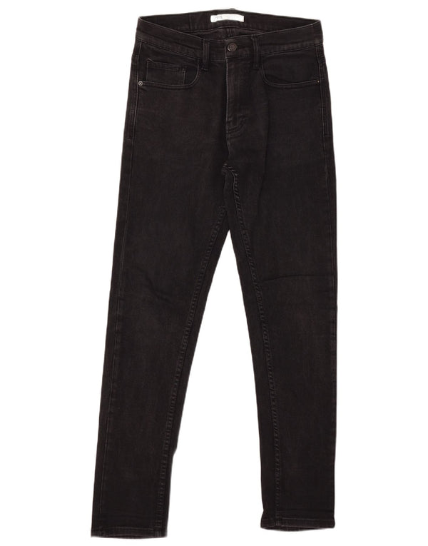 Męskie jeansy slim fit ZARA EU 38 Small W30 L31 czarne