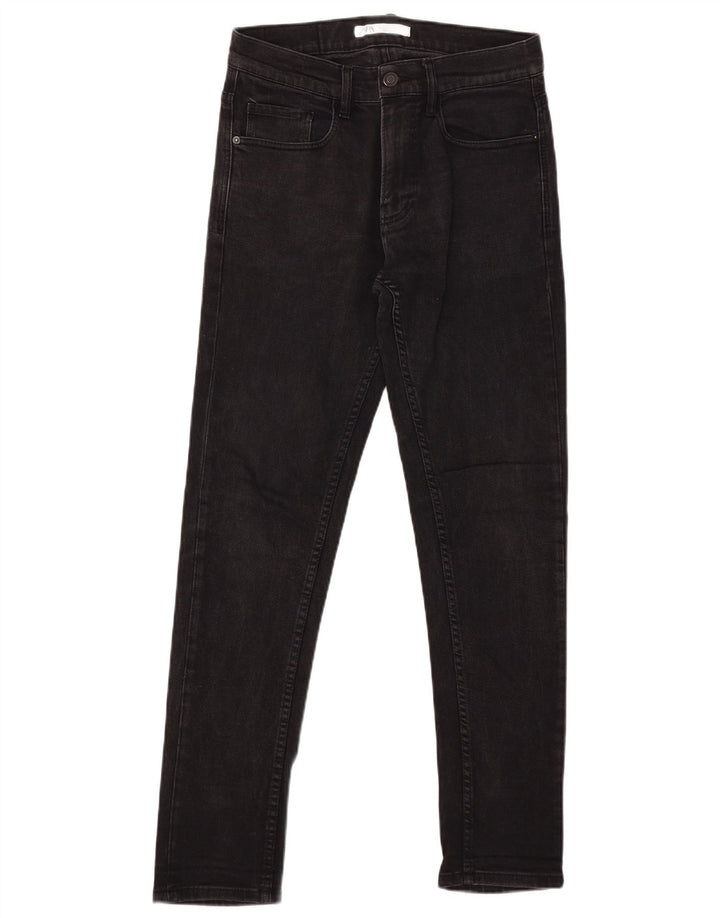Męskie jeansy slim fit ZARA EU 38 Small W30 L31 czarne