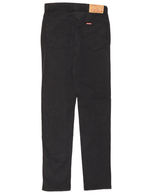 Carrera Męskie jeansy slim IT 46 Small W31 L34 Czarna bawełna