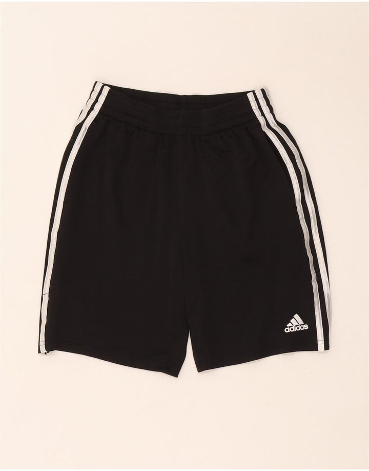 Chłopięce spodenki sportowe Adidas 12-13 lat, duże, czarne, poliestrowe