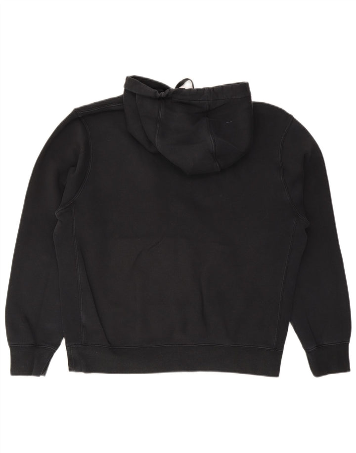 Męska bluza z kapturem Nike, średnia czarna, bawełniana