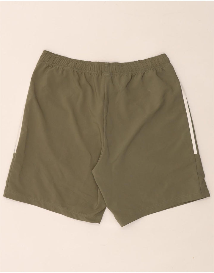 Męskie spodenki sportowe Adidas XL, zielone, poliestrowe