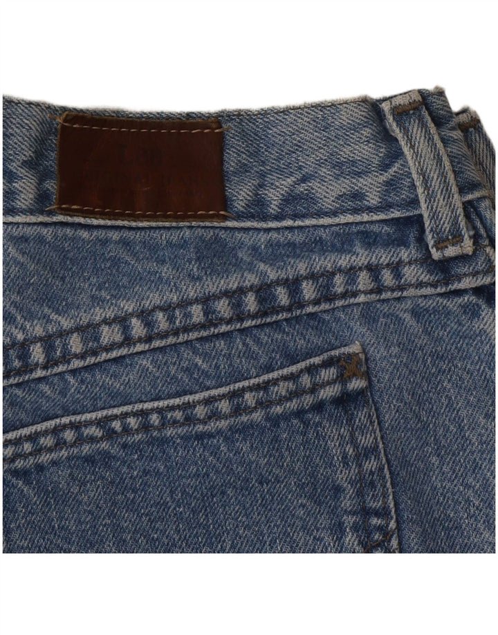 Damskie jeansy Lee Tapered W30 L29 Niebieskie