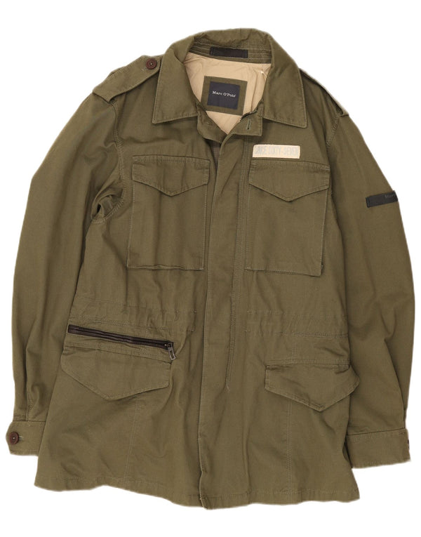 Męska kurtka wojskowa Marc O'Polo UK 36 Small Green Army