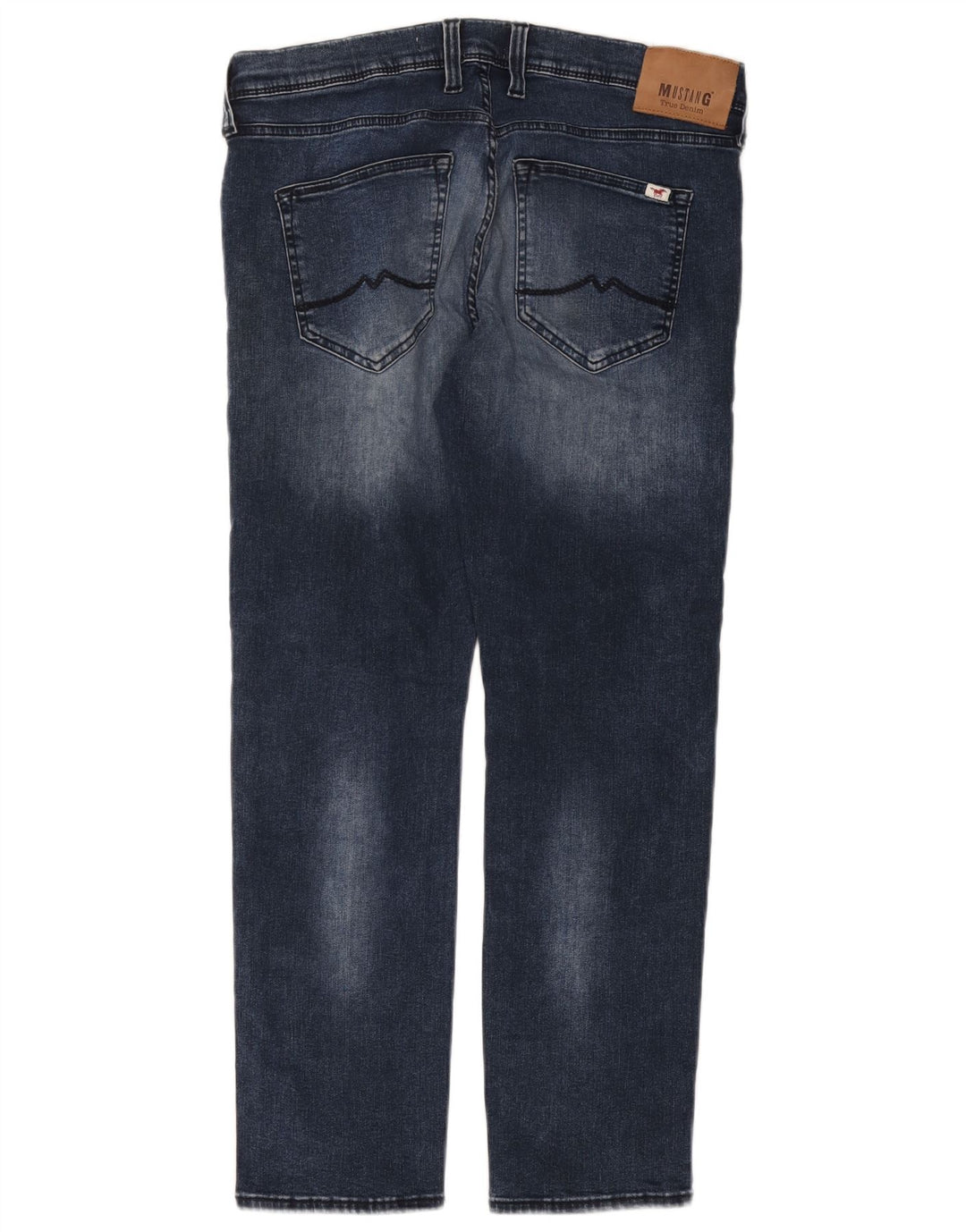 Damskie jeansy MUSTANG Oregon Tapered W34 L30 Granatowe, bawełniane