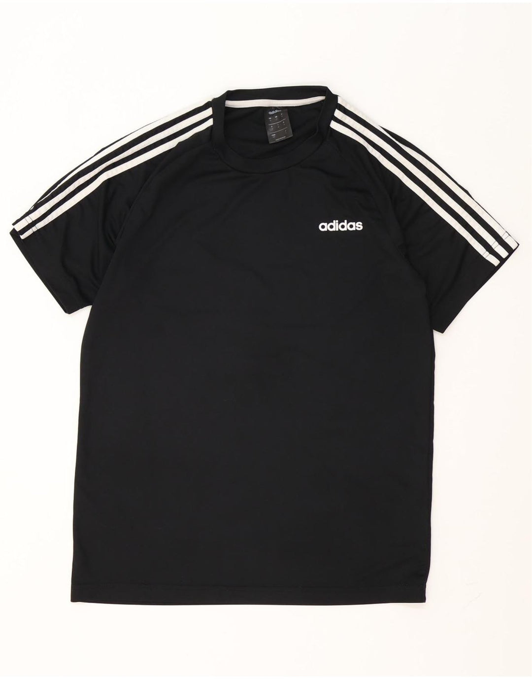 Męska koszulka Adidas Climalite Top, średni czarny poliester