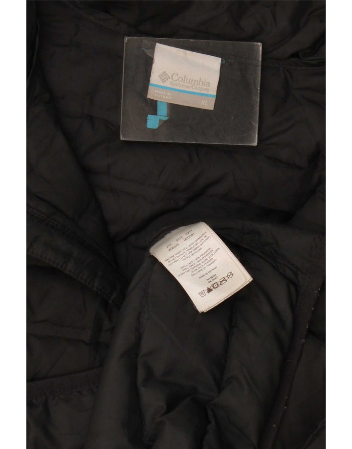 Męska wyściełana kamizelka Columbia UK 42 XL, czarny poliester