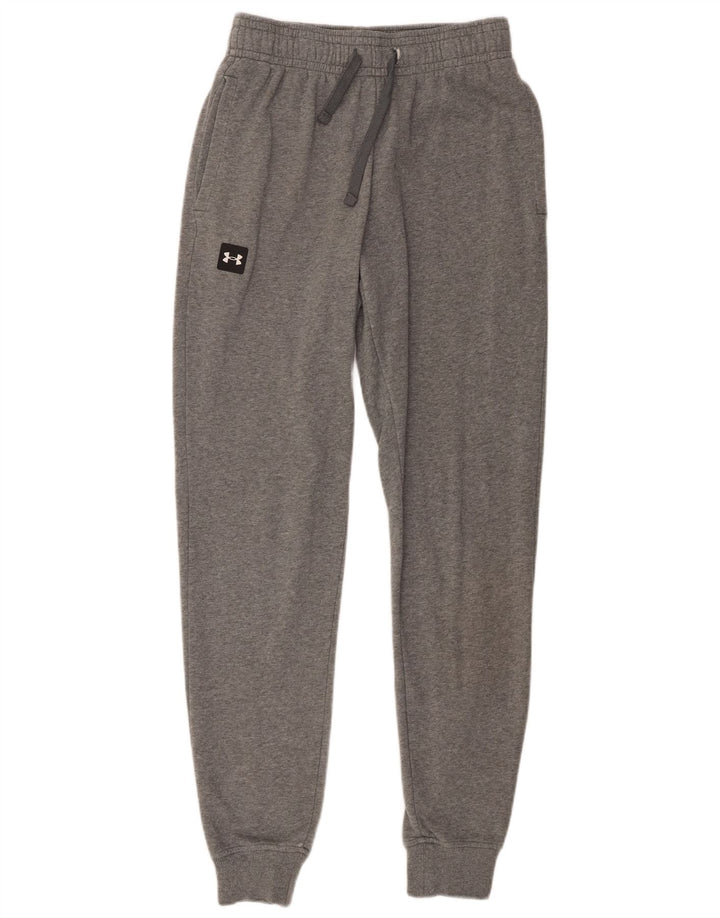 Męskie spodnie dresowe Under Armour, małe/średnie, szare, bawełniane