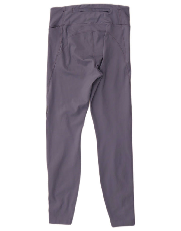 Nike Womens Leggings UK 10 Small  Purple Polyester