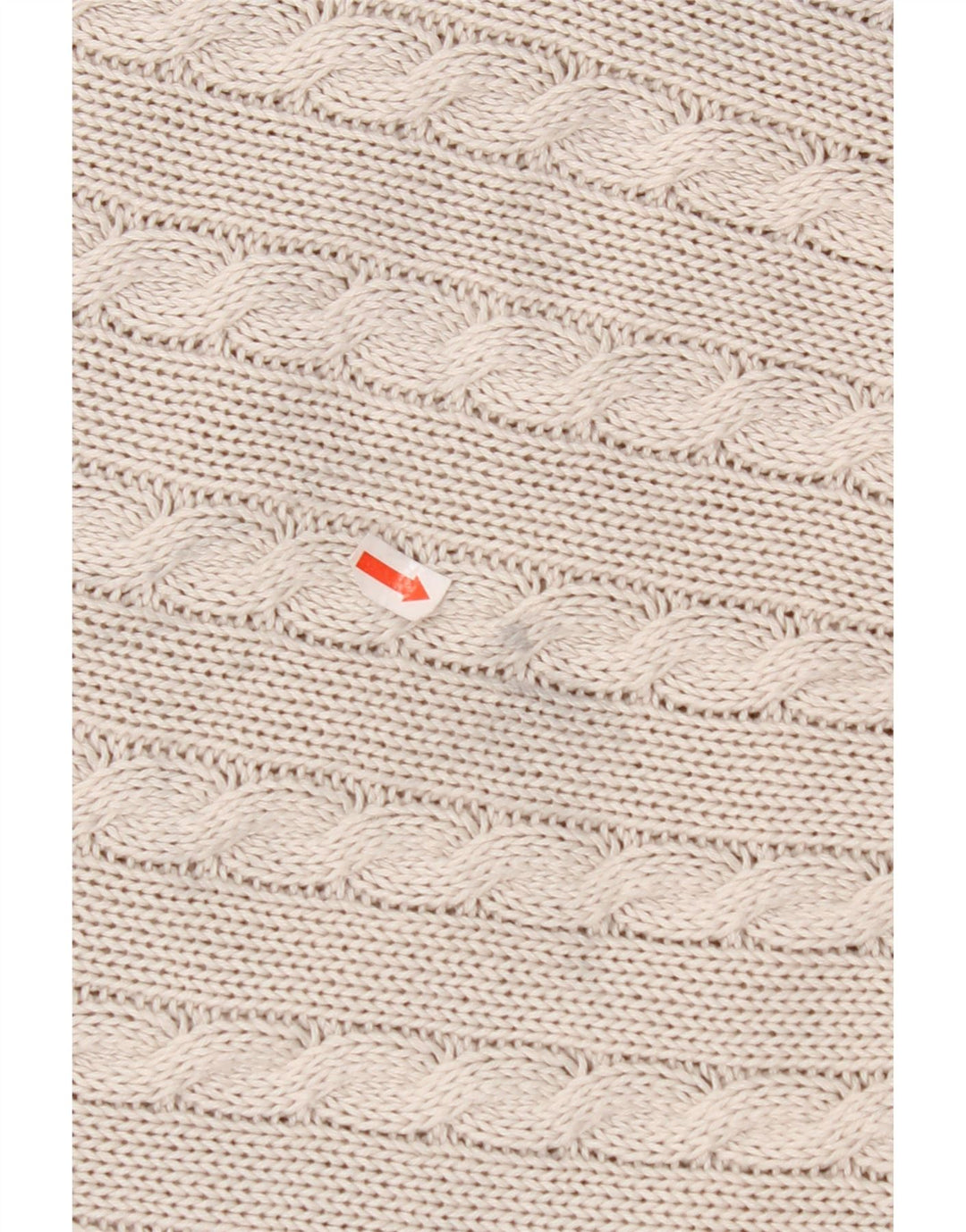 Sweter damski VINTAGE z okrągłym dekoltem UK 14 Średni szary Fair Isle Cotton