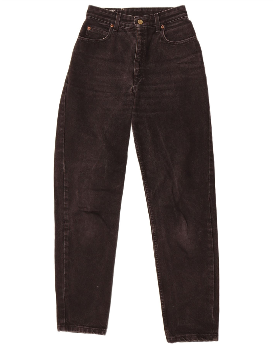 Damskie jeansy Lee Virginia Tapered W29 L31 Czarne bawełniane