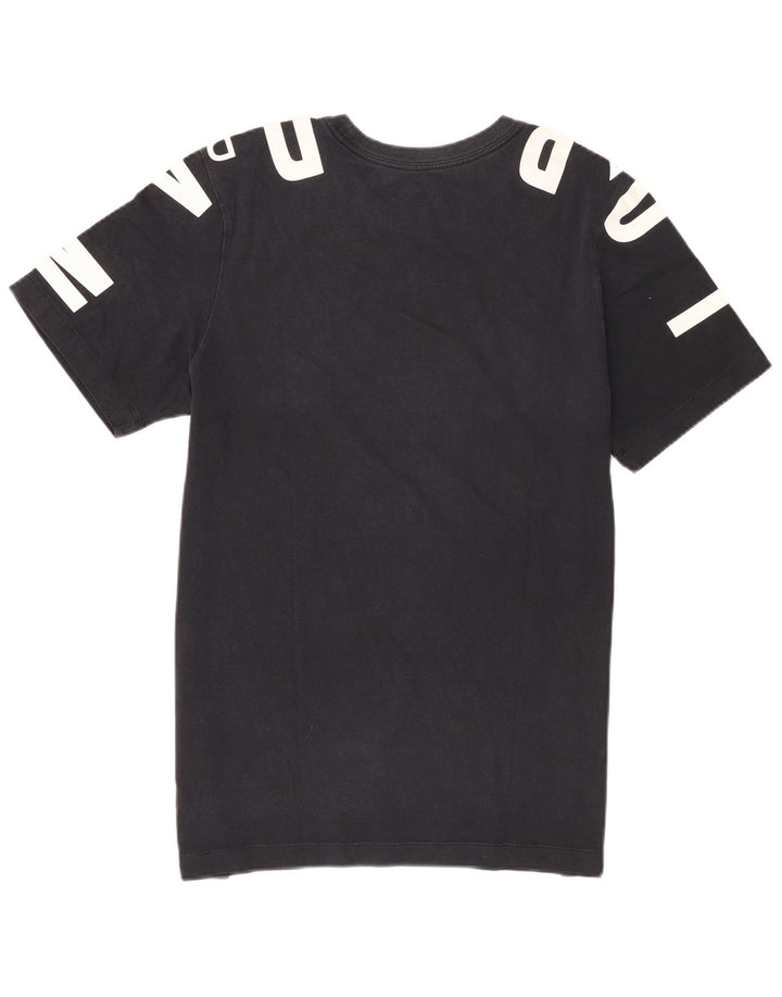 Męski T-shirt z grafiką Jordan, średni czarny bawełniany