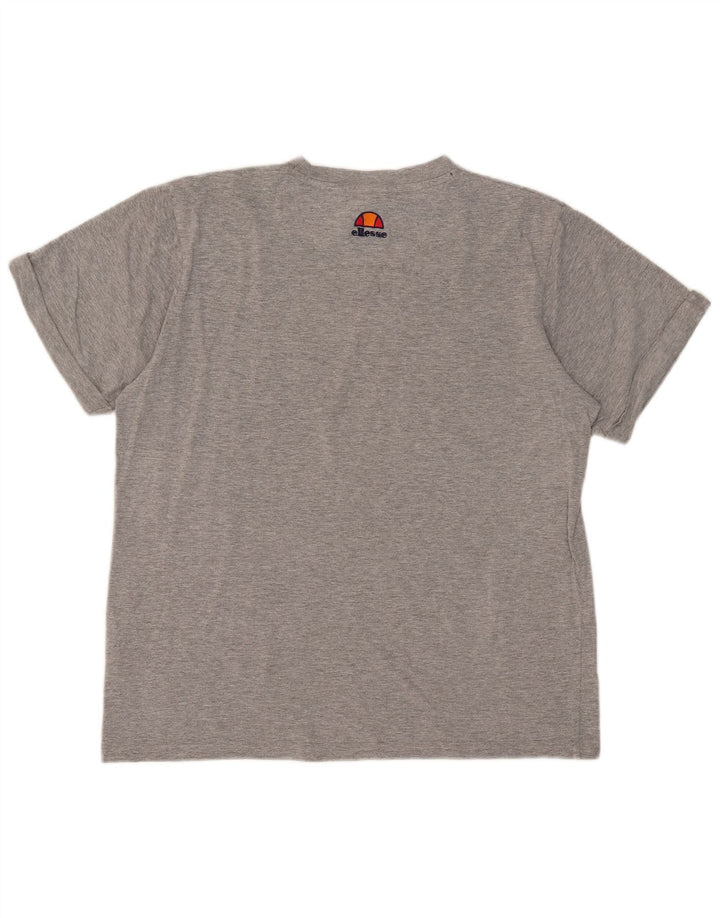 Damska koszulka oversize Ellesse z grafiką Top UK 10 Small Grey