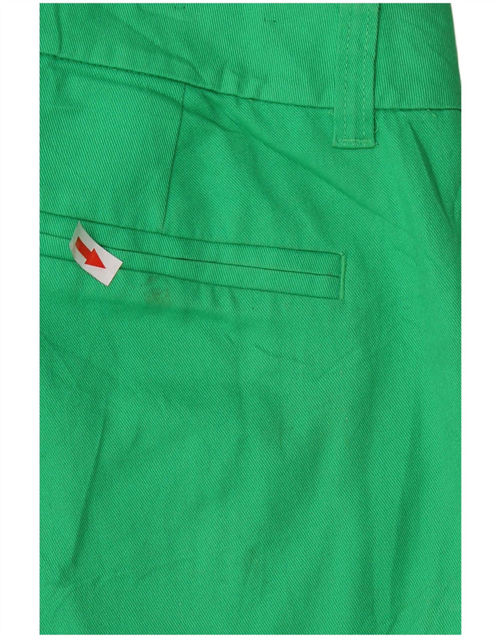 Damskie spodenki Chino J. CREW US 6 Medium W32, zielona bawełna