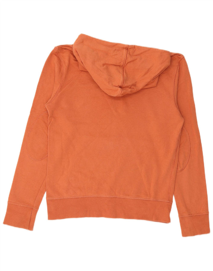 Męski sweter z kapturem JACK & JONES, mały, pomarańczowy