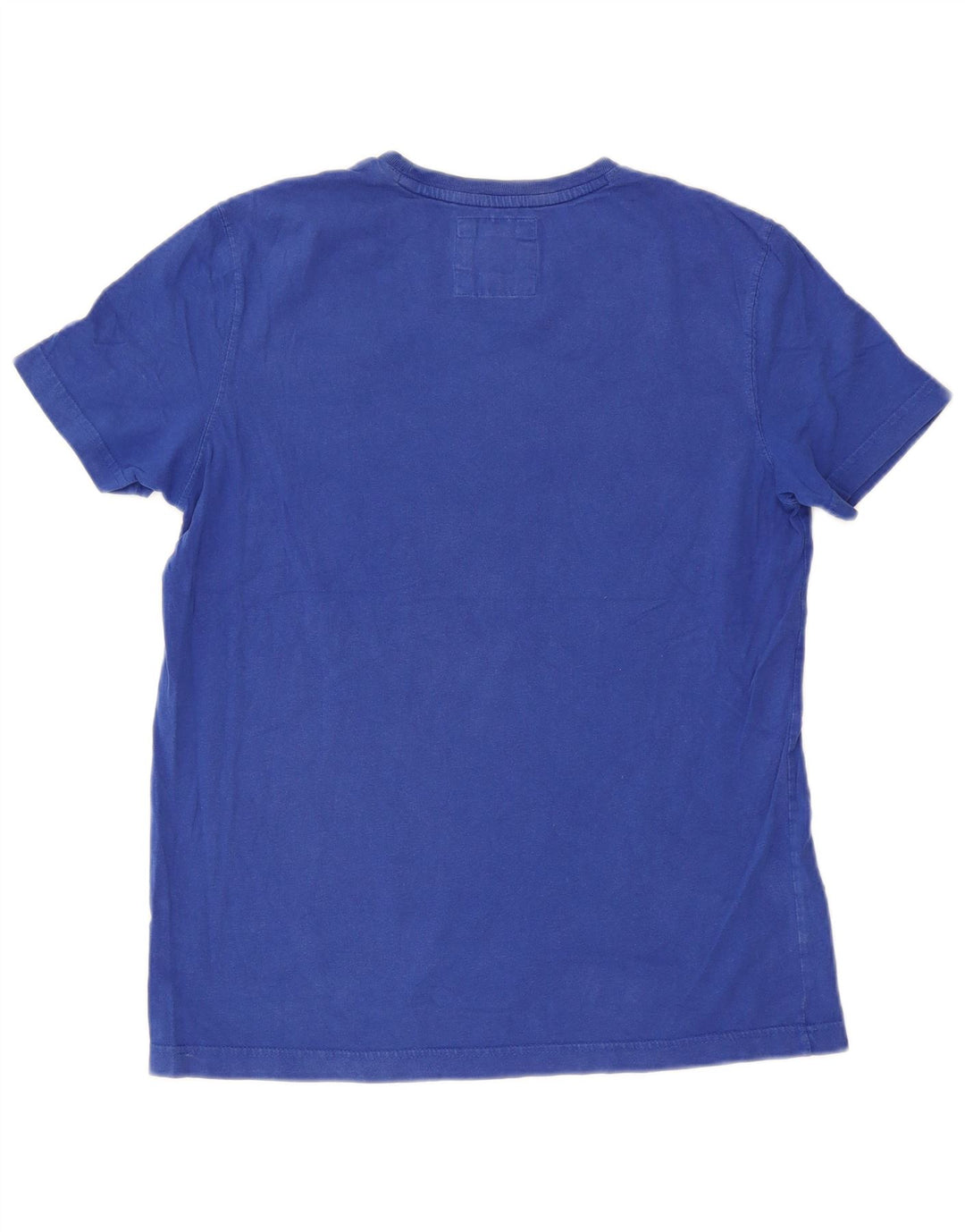 Crew Clothing Męski T-shirt Top Średni Niebieski