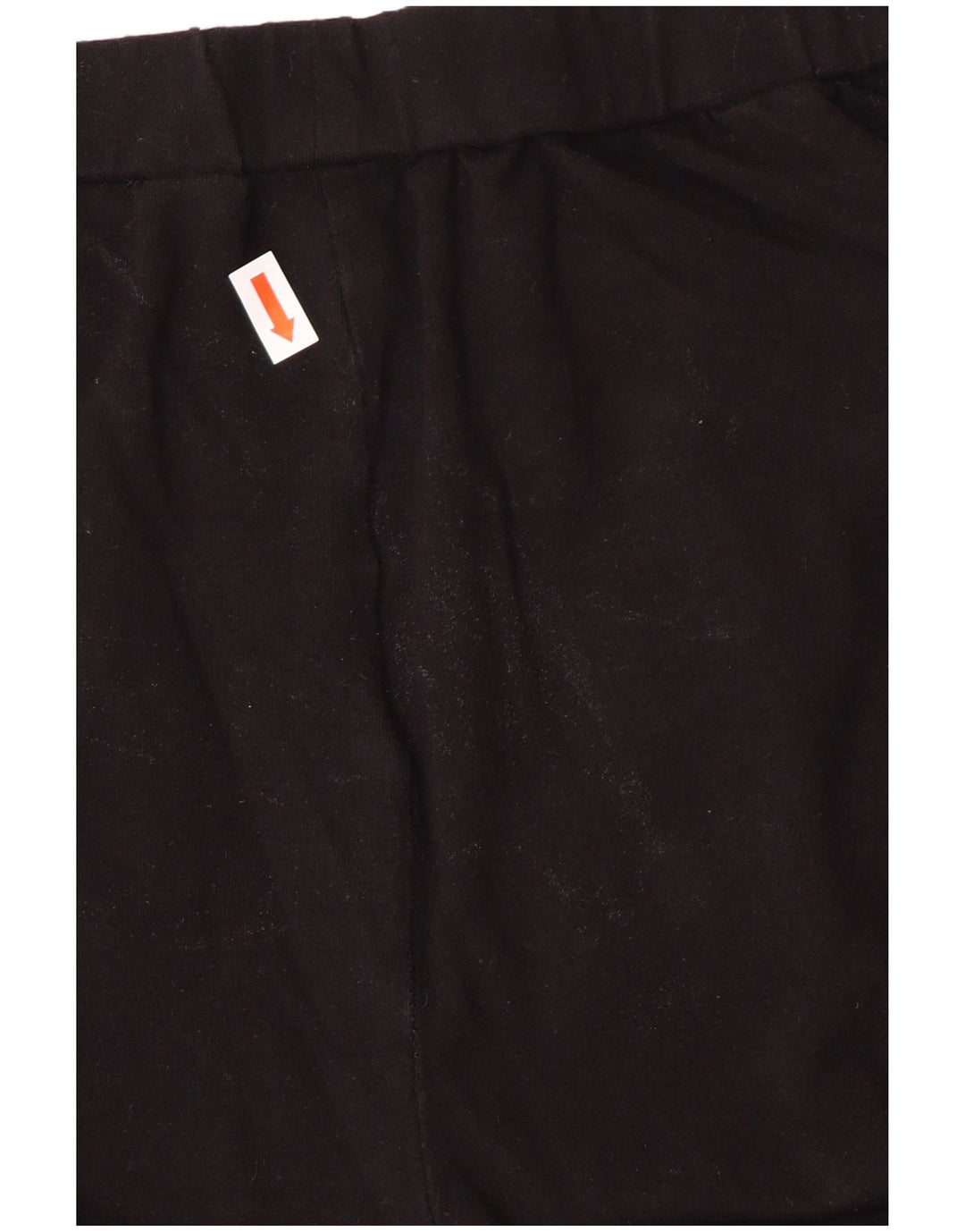 Damskie legginsy graficzne ELLESSE UK 12, średnie, czarne, bawełniane