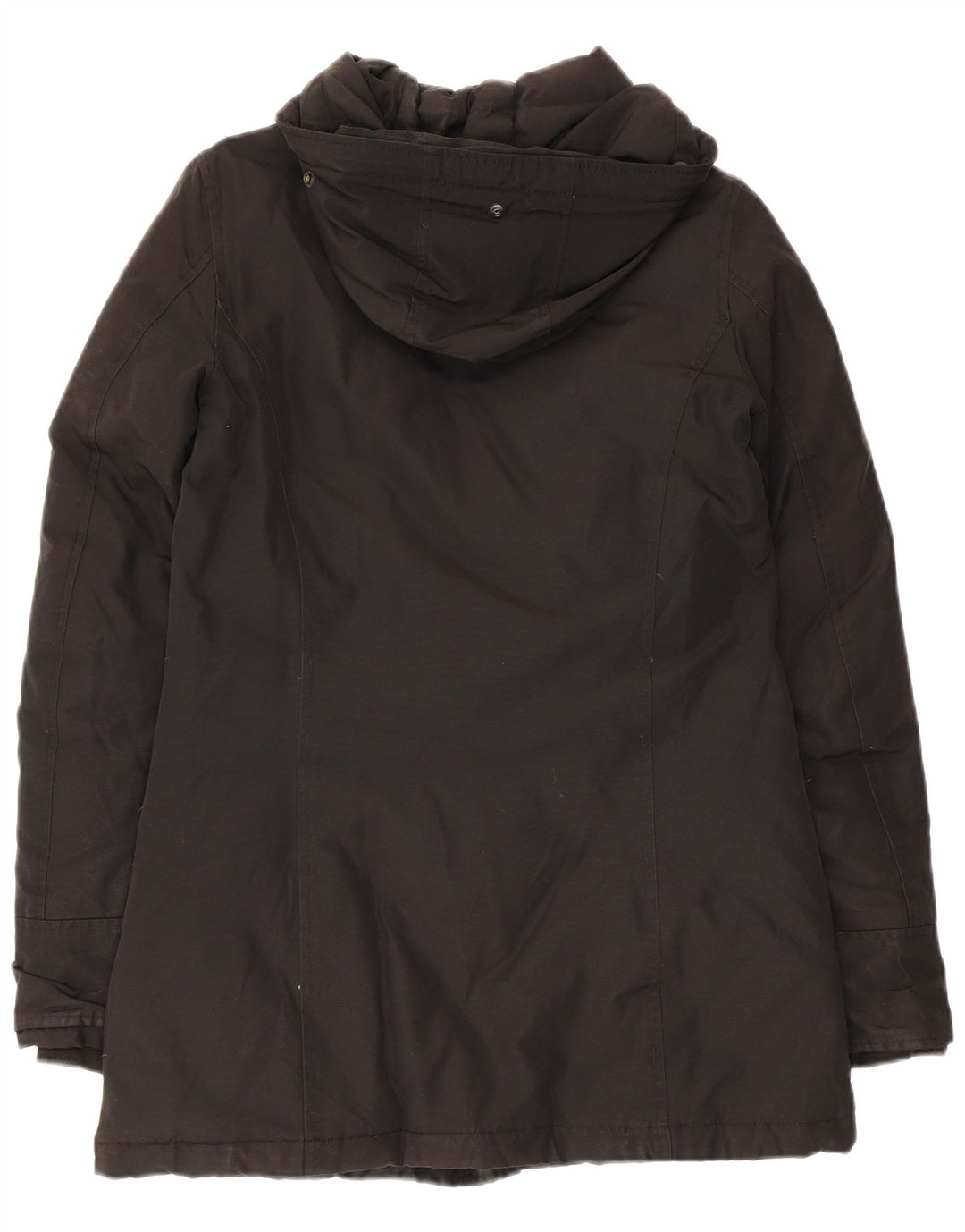 Damski ocieplany płaszcz z kapturem Woolrich UK 6 XS w kolorze czarnym