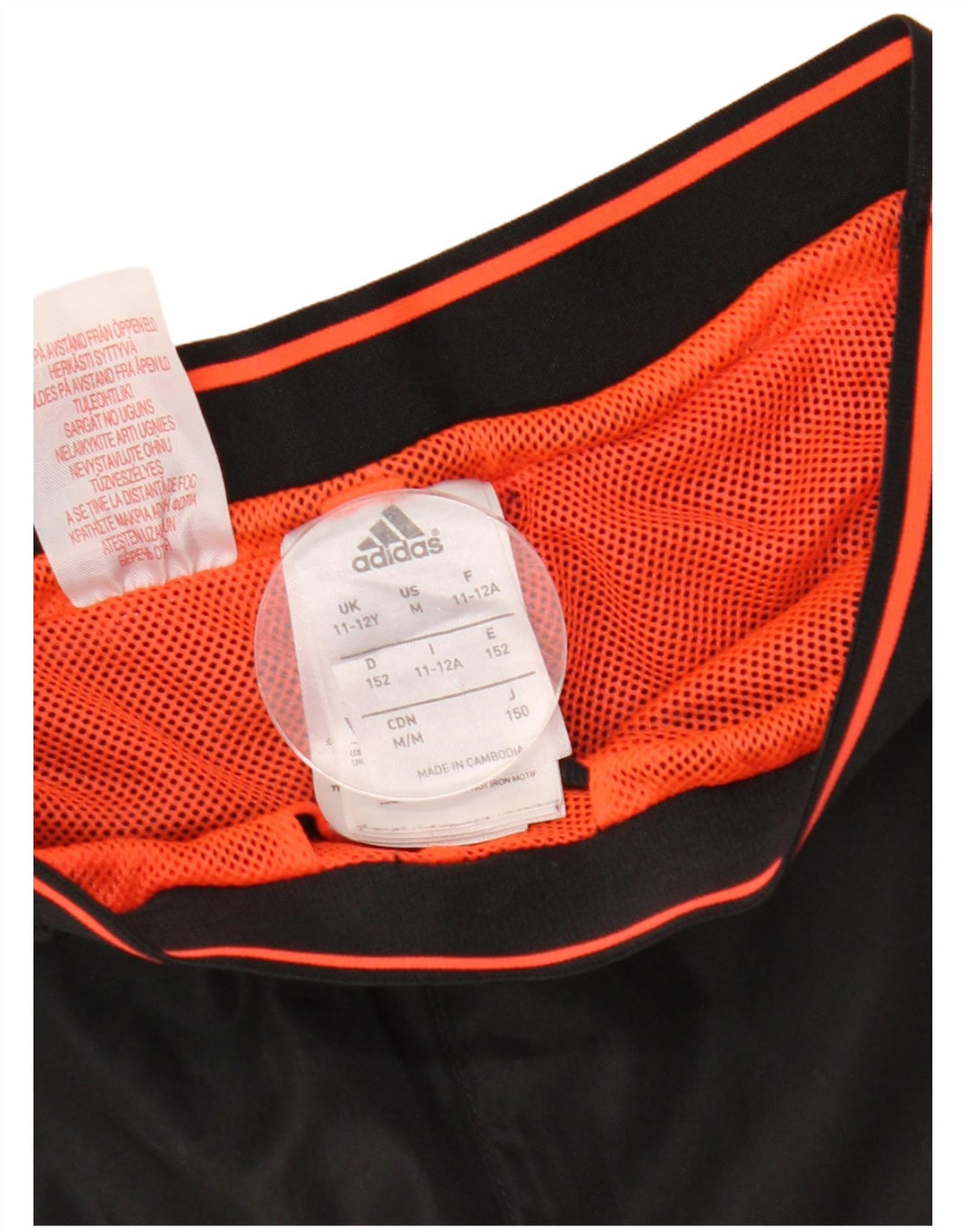 ADIDAS Chłopięce spodnie dresowe MESSI Joggery 11-12 lat Czarny poliester