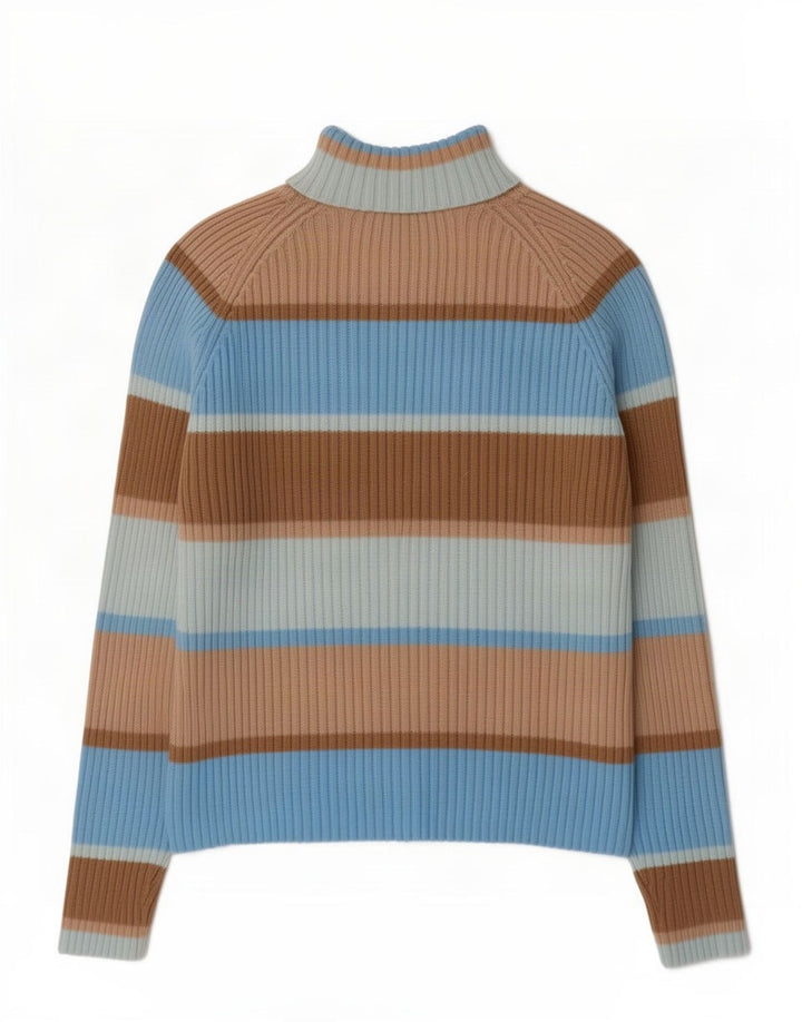 Sweter damski Dorothy Perkins z wywijanym dekoltem, UK 12, średni, wielokolorowy