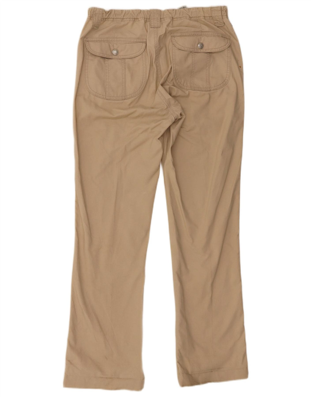 Damskie spodnie proste cargo Ralph Lauren US 8 Medium W30 L29 Beżowe