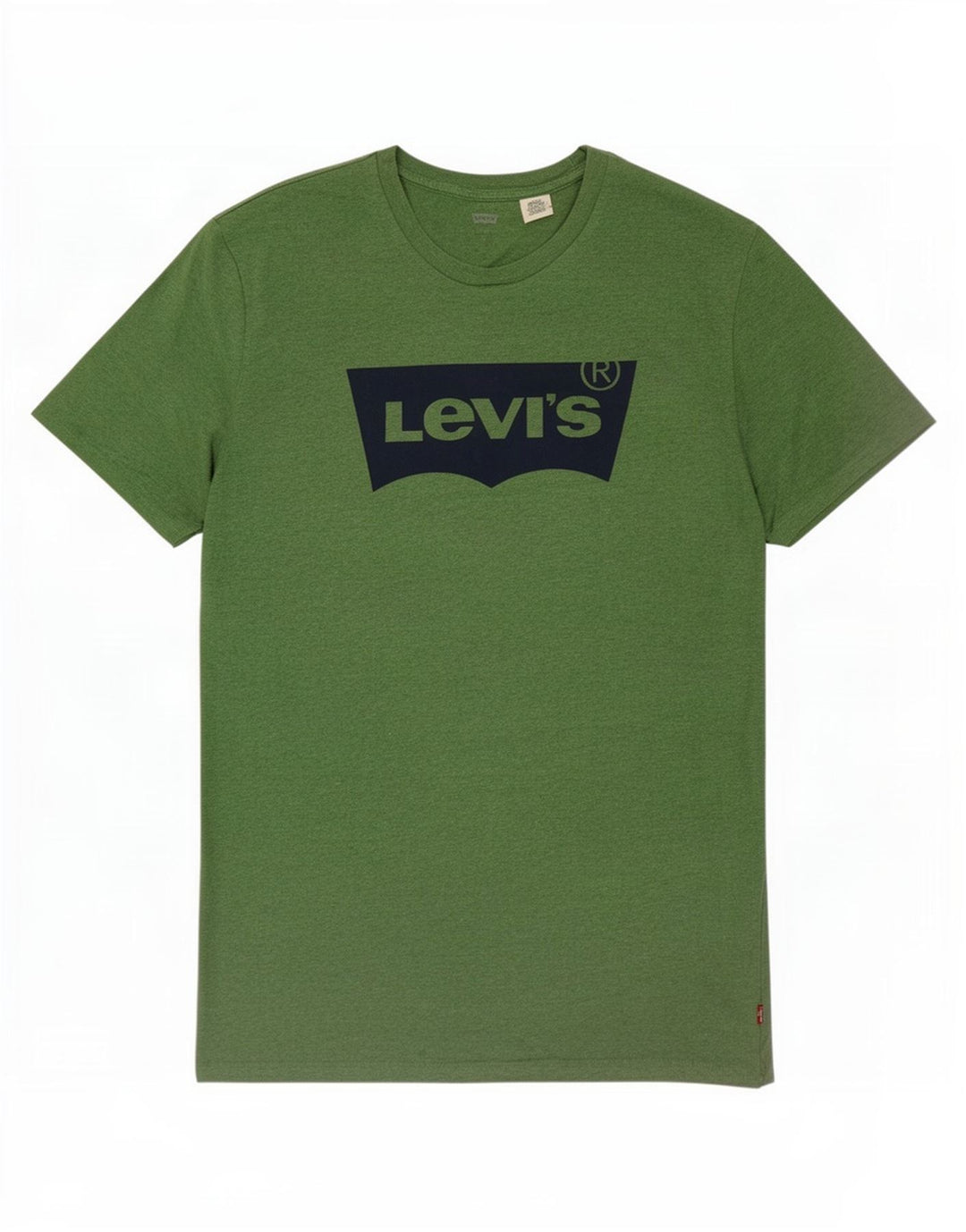 Męska koszulka z grafiką Levi's Top, średnia, zielona bawełna
