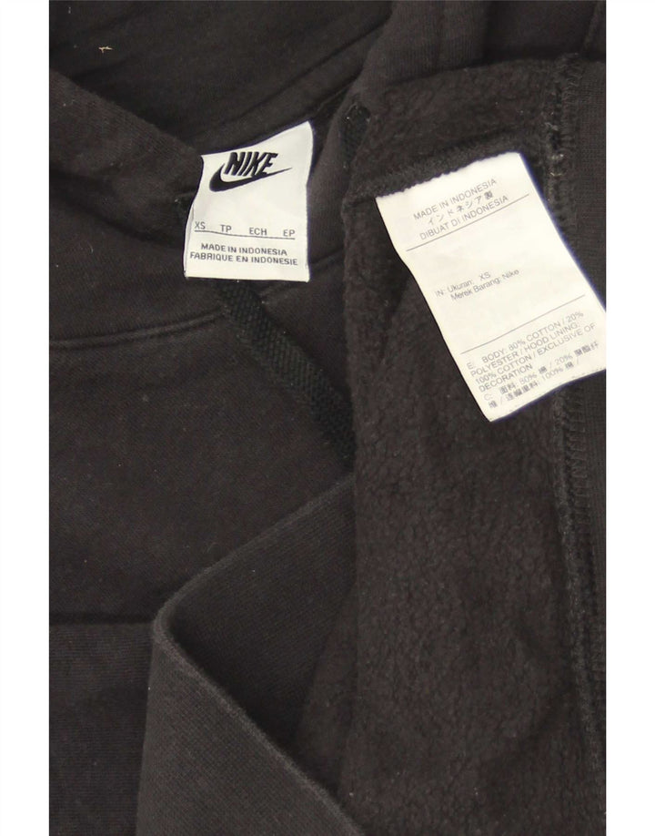 Męska bluza z kapturem Nike XS, czarna, bawełniana