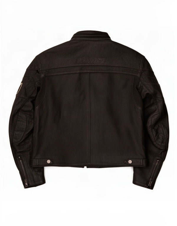 Męska skórzana kurtka wyścigowa Dainese Motorstyle UK 42 XL czarna