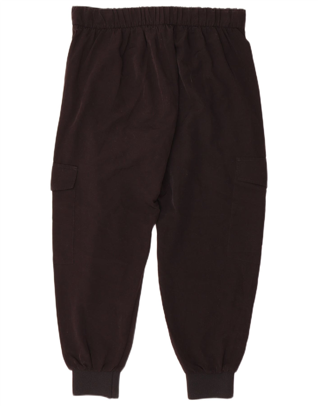 Damskie spodnie joggery ZARA, duże, W3, czarne, poliestrowe
