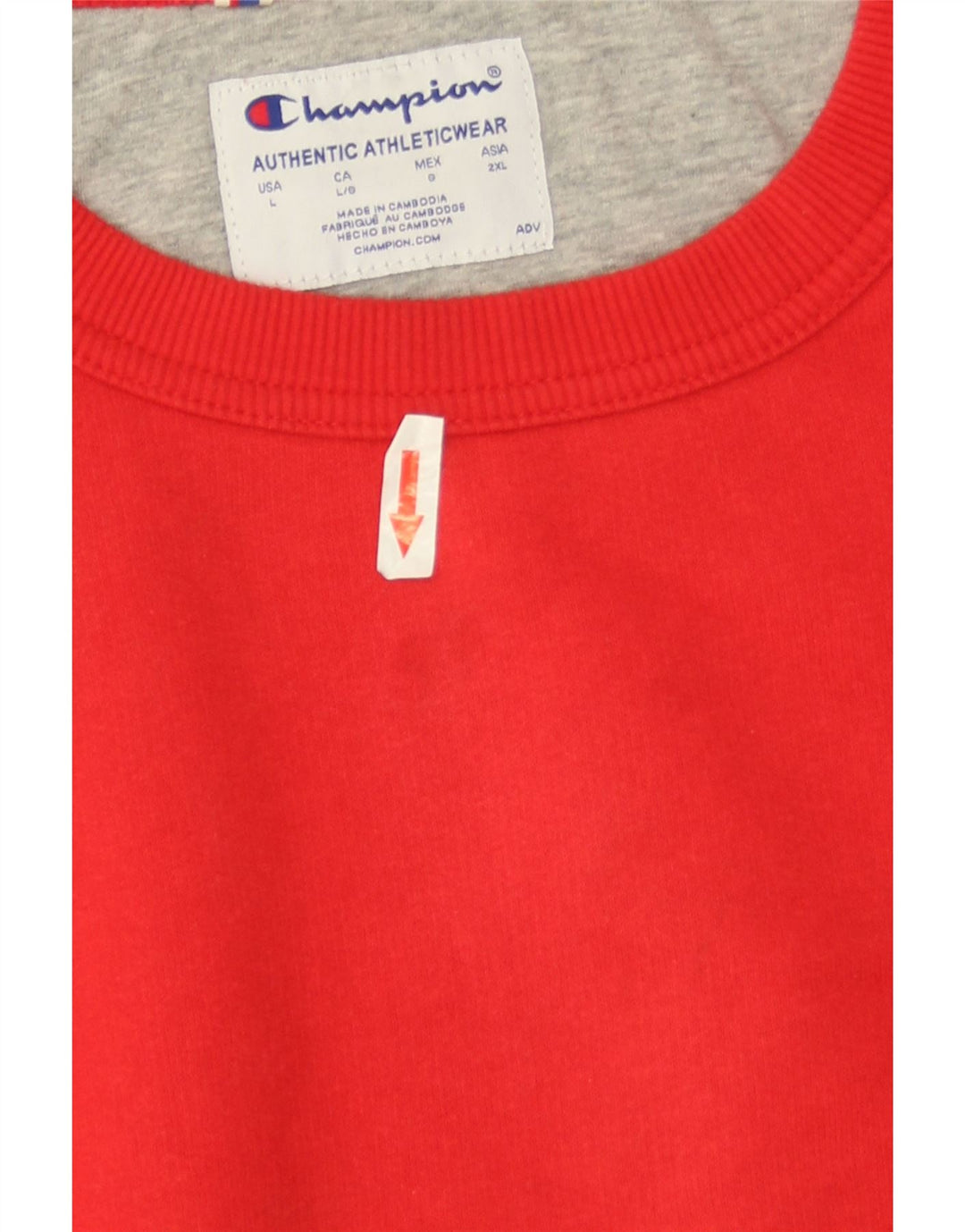 Bluza męska Champion, duża, czerwona