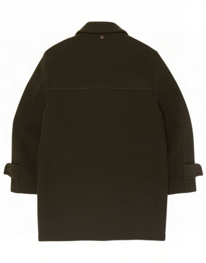 Vintage męski budrysówka UK 38, średnia wełna khaki
