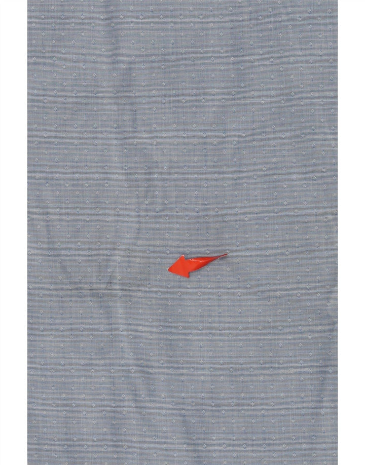 Koszula męska CALVIN KLEIN o dopasowanym kroju, rozmiar 18 2XL, niebieska, bawełniana w cętki