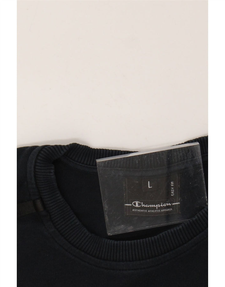 Koszulka damska CHAMPION Easy Fit Top UK 14, duża, granatowa